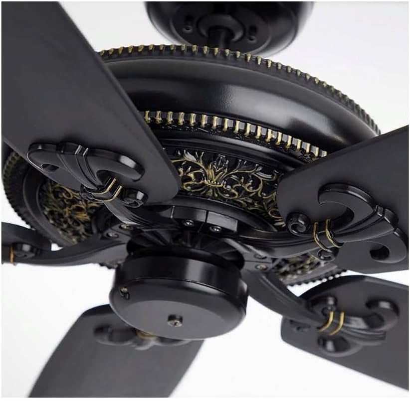 Luminance Kathy Ireland Home Crown Select Eco 72" Ceiling Fan Barbeque Black CF4502BQ
