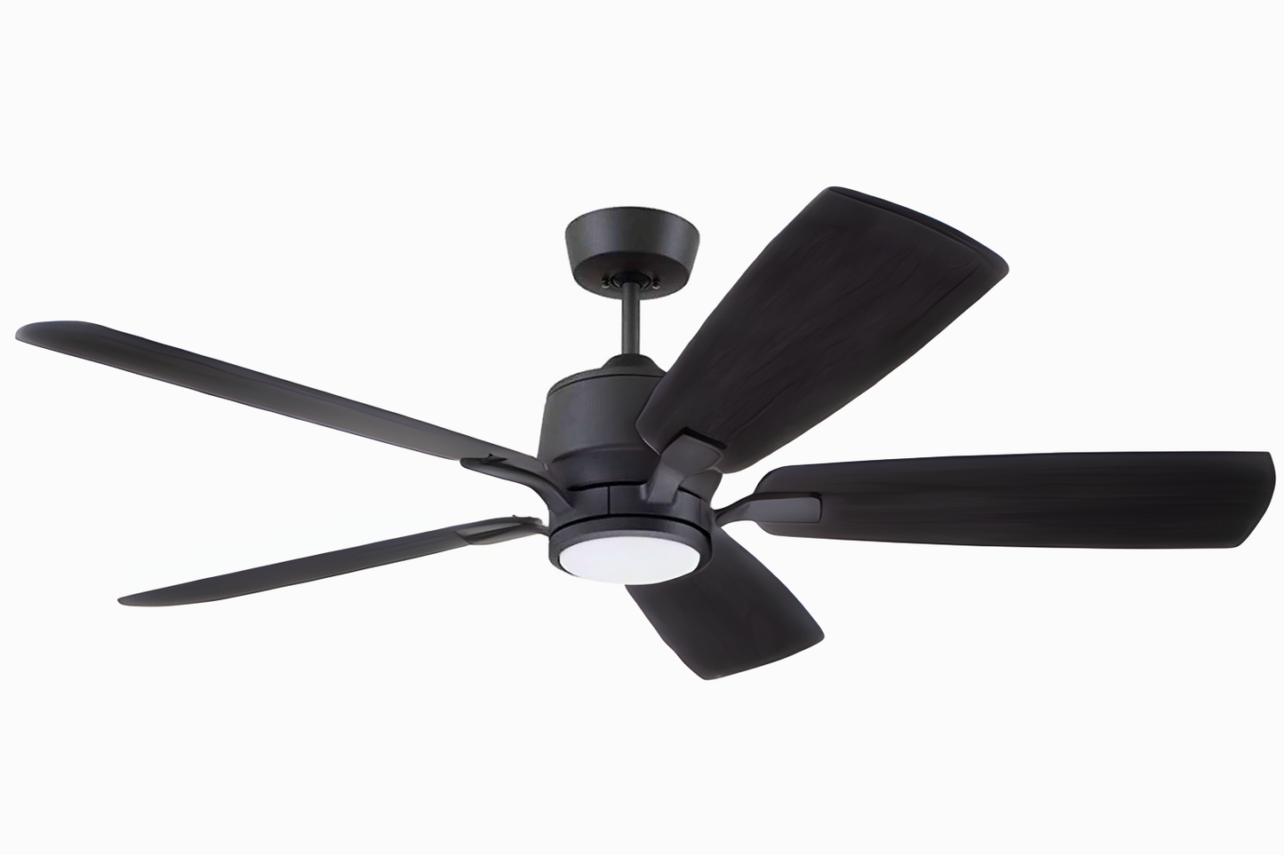 Luminance Kathy Ireland Ion Eco LED 60" Ceiling Fan DC Motor w/ Charcoal Wood Blades