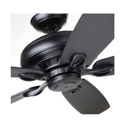 Luminance Kathy Ireland Penbrooke Select Eco 54" Ceiling Fan Barbeque Black Solid Wood Blades CF5200BQ-B77K