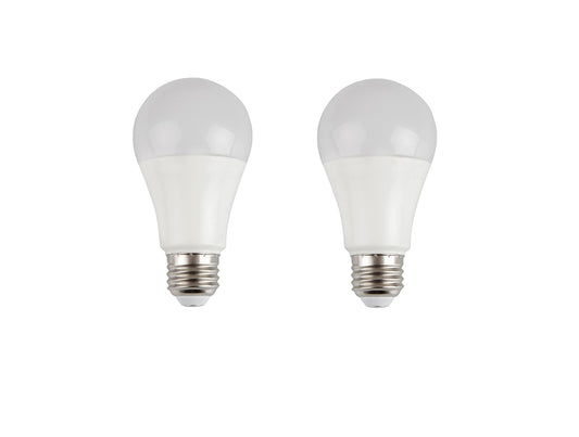 Luminance LED A19 Light Bulb A19 8.5W 2700K 800LM 60-Watt 2-Pack L7591-3