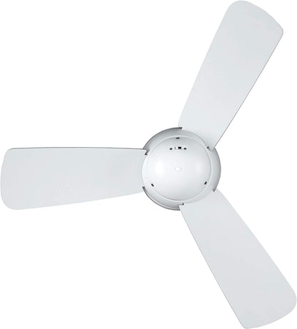 Noble Comfort AM319105 30" White Ceiling Fan, with SW46 Wall Control