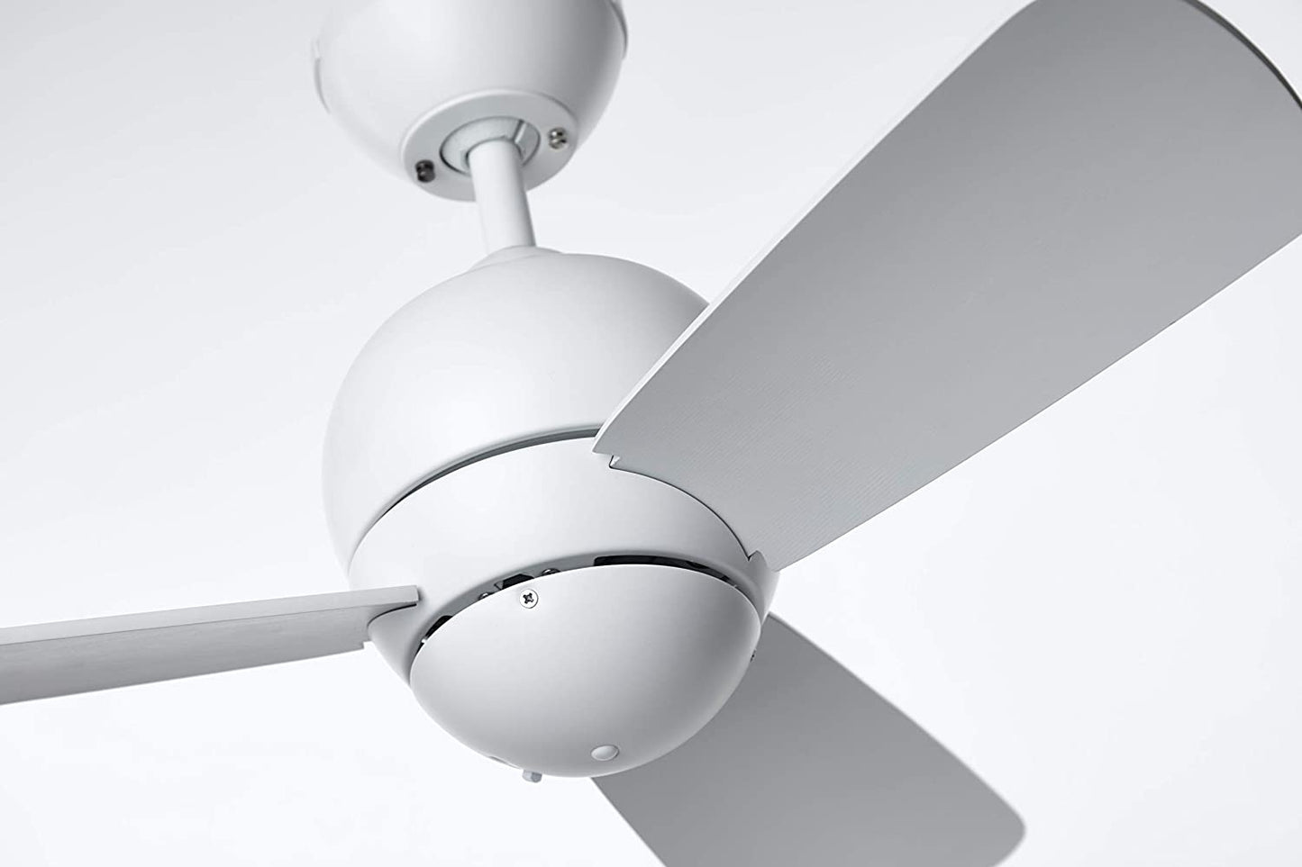 Noble Comfort AM319105 30" White Ceiling Fan, with SW46 Wall Control