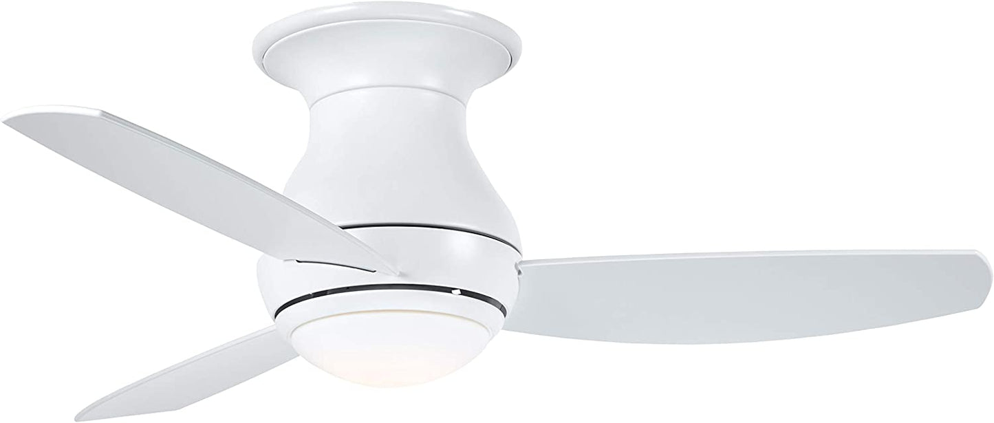 Noble Comfort AM3192 44" Ceiling Fans White LED Light , Remote