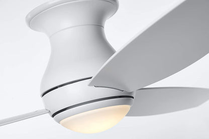 Noble Comfort AM3192 44" Ceiling Fans White LED Light , Remote