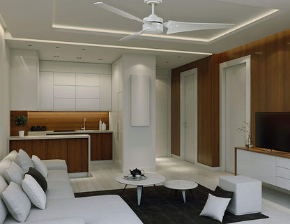 Luminance Noble Comfort AM319405 60" Ceiling Fan, Damp location - White color
