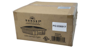Sunset Surface Mounted LED Canopy Light, 55W, 4000K, 7150 Lms 100-220v F7613-66