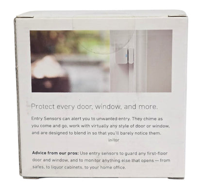 SimpliSafe Entry Sensor, Security System Accessory ENS306 White, Pack of 6