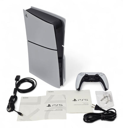 Sony PlayStation 5 Slim Console Fortnite Cobalt Star Bundle White 1TB 1000045133