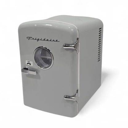 Frigidaire Retro 6 Can Mini Beverage/Skincare Cooler, Moonbeam, 4L EFMIS129-MOONBEAM
