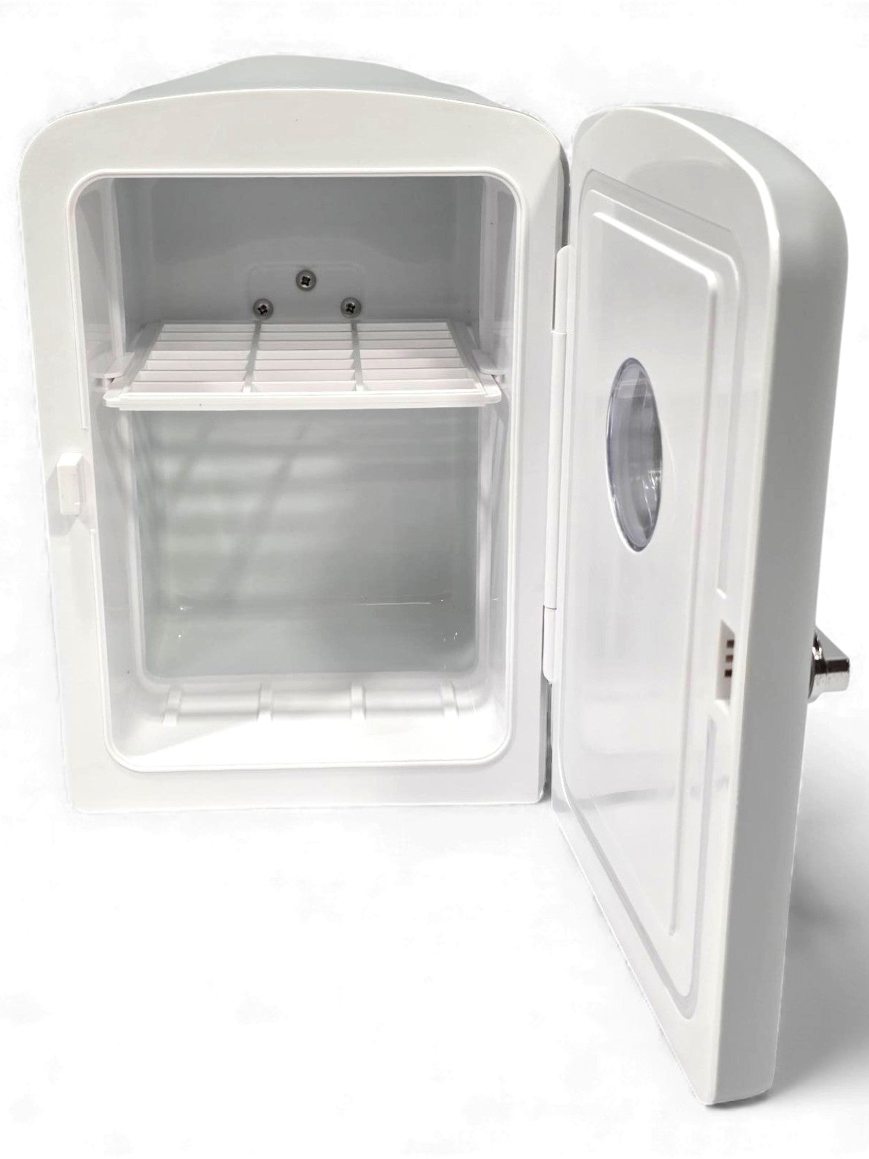 Frigidaire 6 Can/4L Mini Personal Retro Fridge Cooler EFMIS229-Moonbeam, Includes Home and 12V Car Cord, 4-liter capacity chills six 12 oz. soda cans (V2 model)