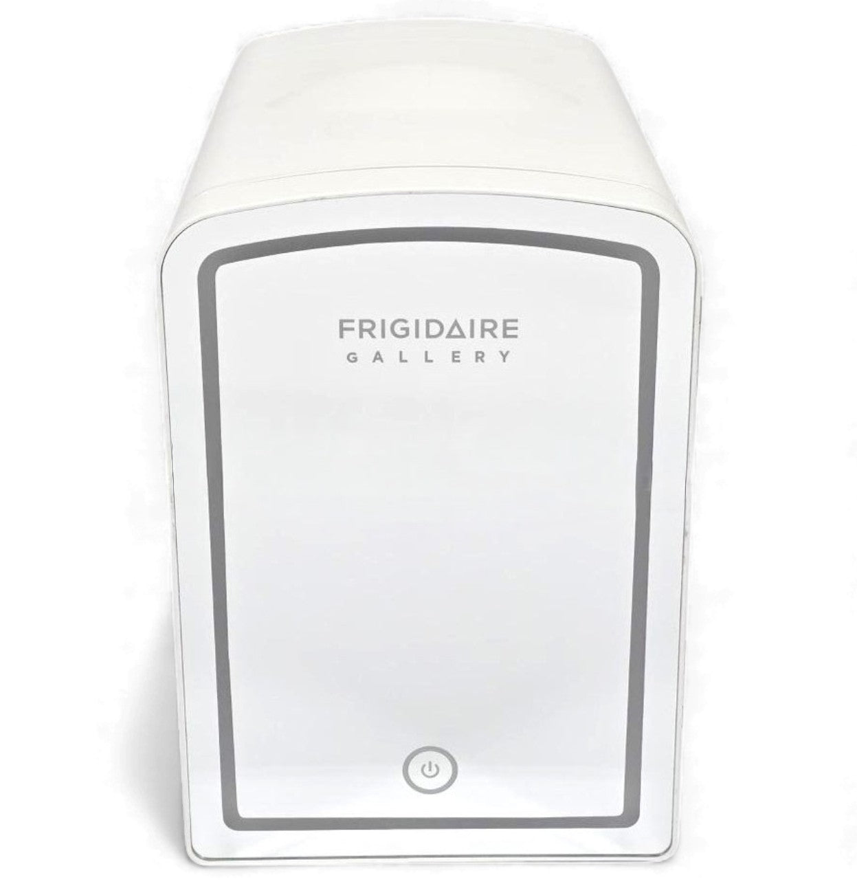 Frigidaire 9-Can or 6L Light Up Mini Fridge White, Retro Design, Includes 110v home power cord & 12V DC car adapter, 48-Watt - EFMIS209-WHITE (V2 model)