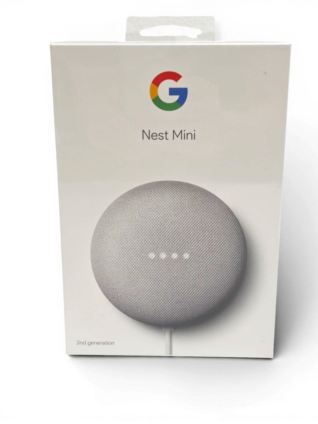Google Nest Mini (2nd Generation) with Google Assistant - Chalk GA00638-US