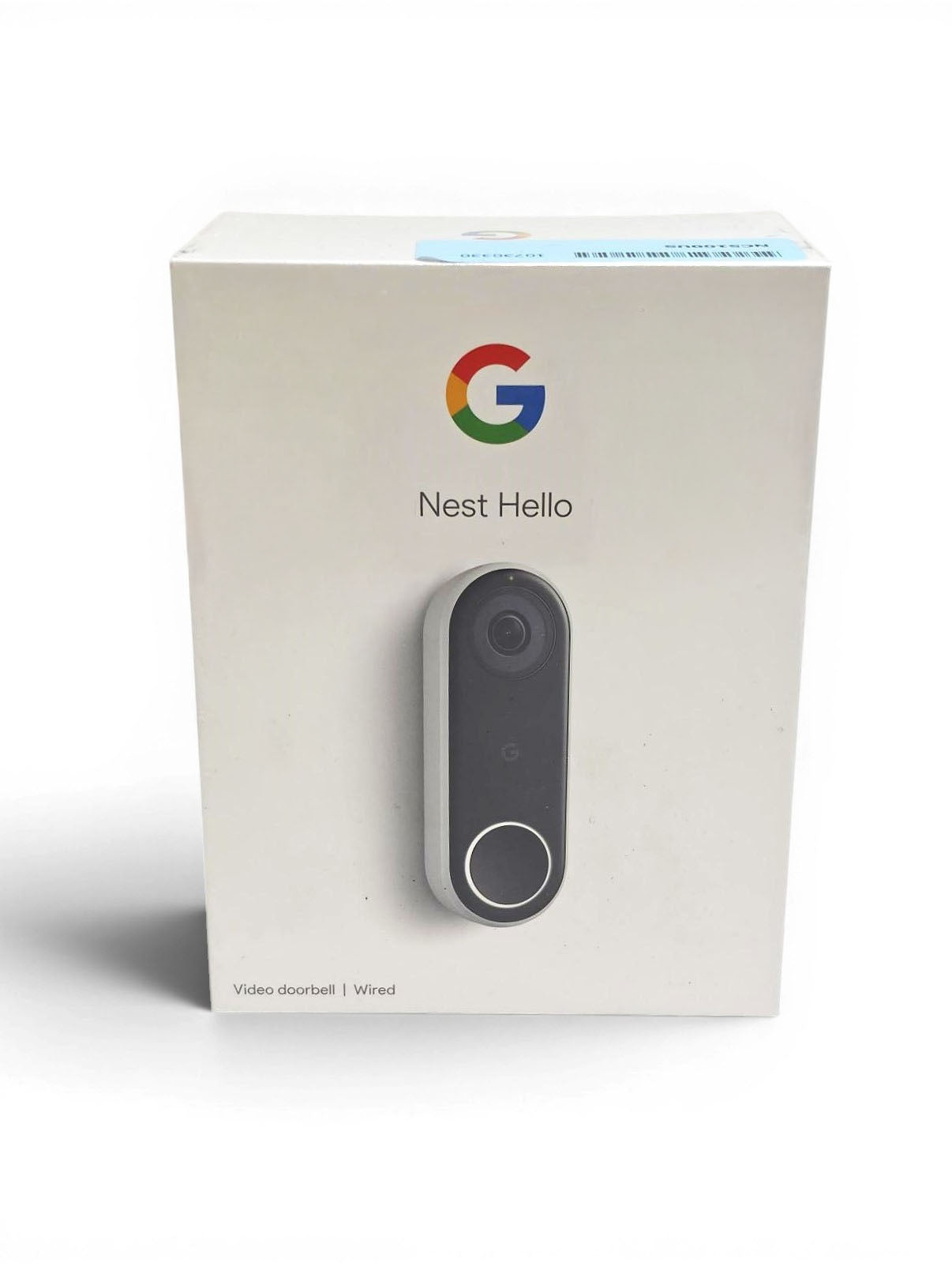 Google Nest Doorbell (Wired) Smart Wi-Fi Video Doorbell, for HDR Video, HD Talk & Listen, Night Vision, & Person Alerts - Black NC5100US