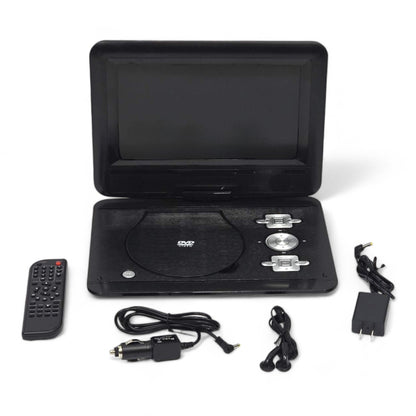 ONN 10" Portable DVD Player USB & SD Card slot, 3.5mm, 5-hr Battery 100008691
