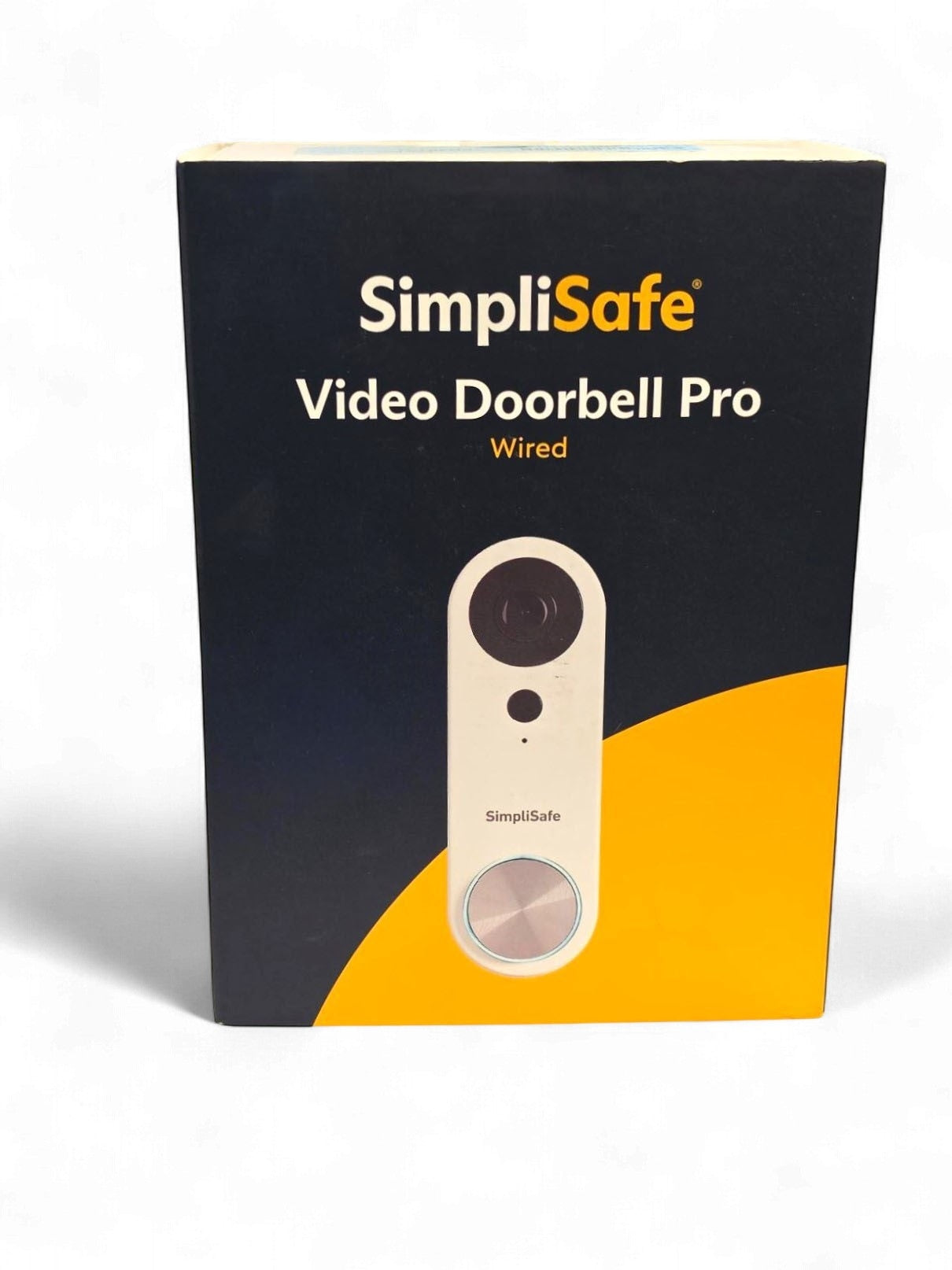 SimpliSafe Wired Video Doorbell Smart WiFi Motion Activated Alert Speaker VPD301