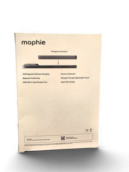 Mophie Snap+ Powerstation Mini - 5K, 2 pack - For Magnetic Qi-enabled Devices, MagSafe compatible devices SNP-PS-5K-RW