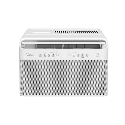 Midea 10,000 BTU Smart Inverter U-Shaped Window Air Conditioner, 450 Sq. Ft., White MAW10V1QWT