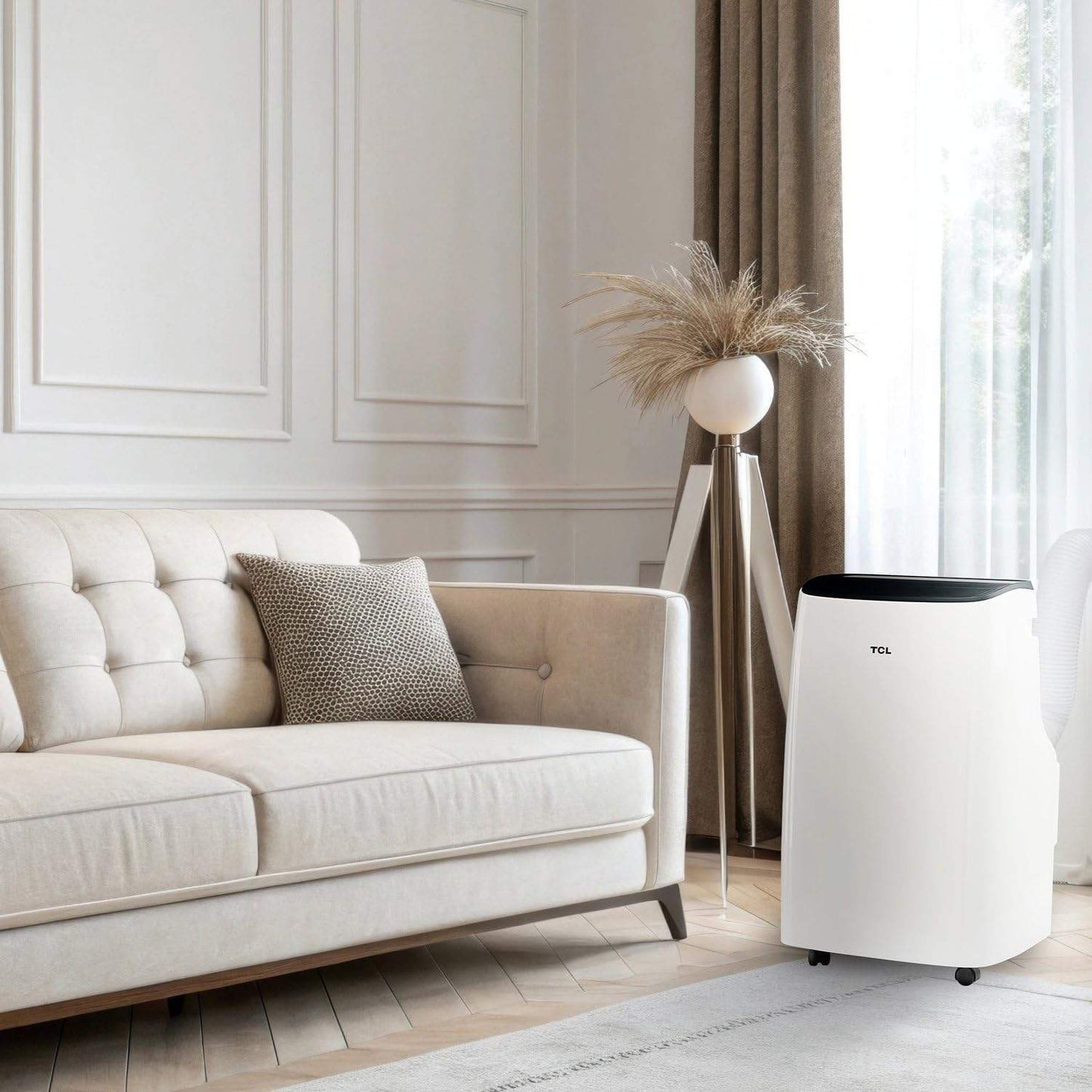 TCL H7P38W 7,000 SACC BTU (11,000 BTU ASHRAE) 3-in-1 Smart Portable Air Conditioner 300 Sq. Ft. - White