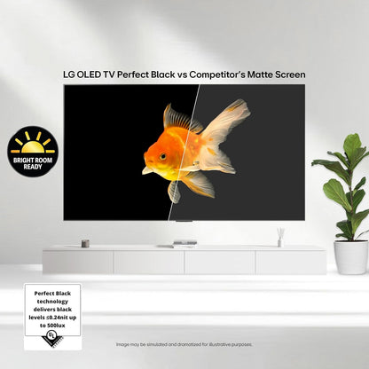 LG 55" Class C5A Series OLED evo AI 4K UHD Smart webOS TV (2025) - 120Hz Native (VRR 144Hz) HDMI 2.0 - OLED55C5AUA
