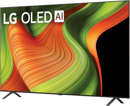 LG - 77" Class B5 Series OLED AI 4K UHD Smart webOS TV (2025) OLED77B5PUA