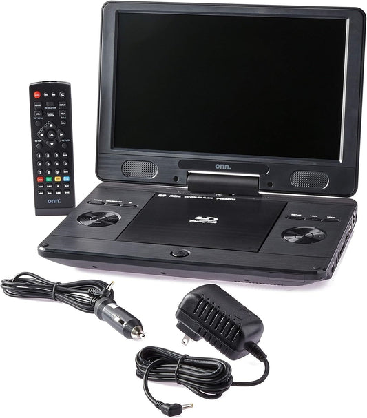 ONN 11" Swivel Screen Portable Blu-Ray/DVD Player w/ HDMI / USB / Ethernet ports 100009768