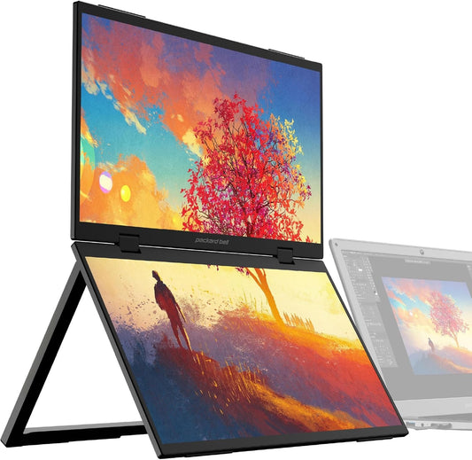 Packard Bell airFrame 15.6" Dual Screen Portable Full HD Monitor M15888