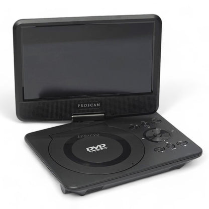 Proscan PDVD9019 9" 180-degree Swivel Screen Portable DVD Player w/ Remote