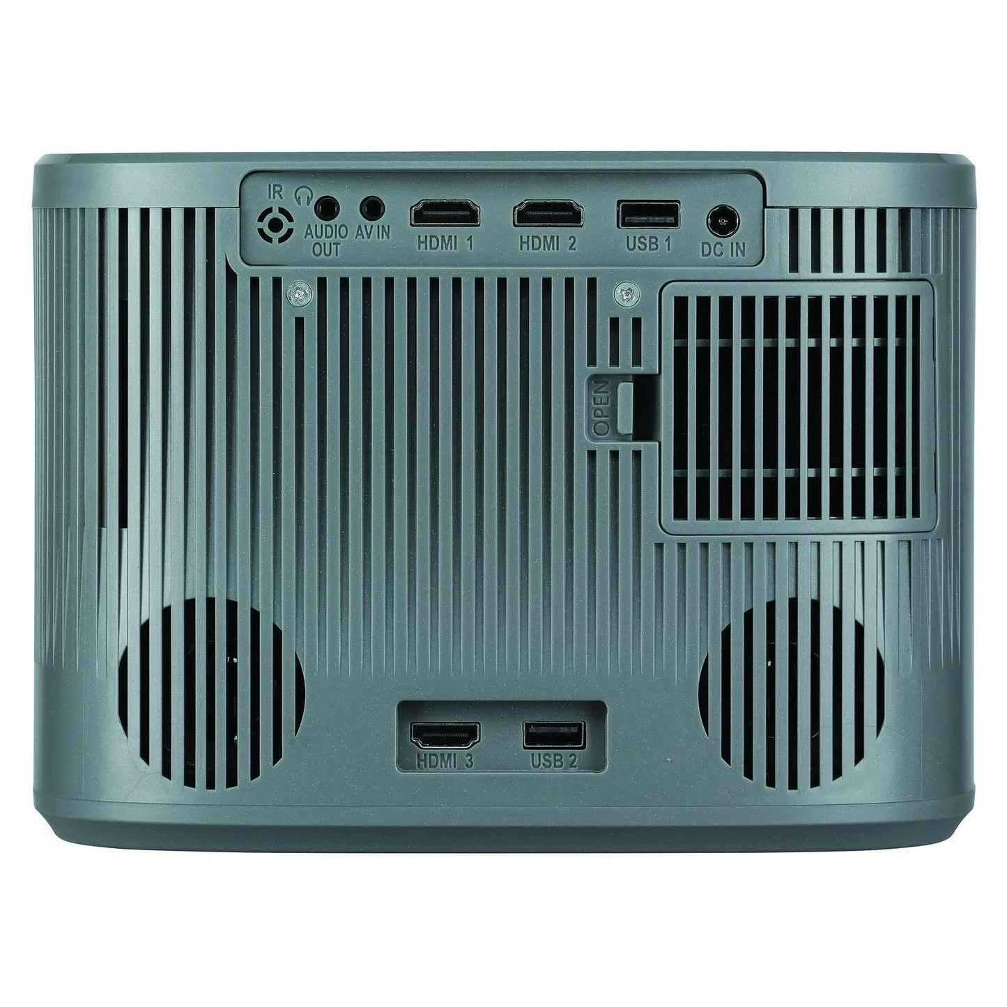 RCA 720P HD ROKU Smart Home Theater Projector With ROKU express Streaming, 150 ANSI, Black RPJ185