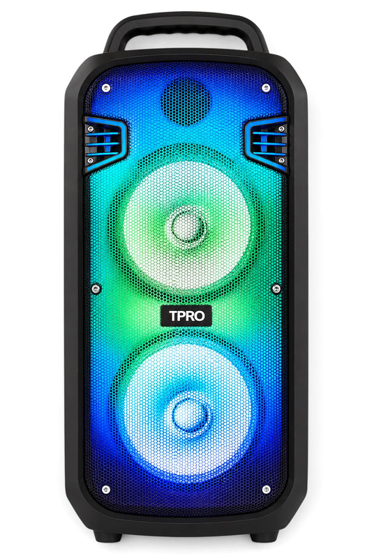 Technical Pro PL265X-R Rechargeable Dual 6.5" Bluetooth Speaker PL265X