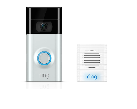 Ring Video Doorbell 2 with BONUS Chime 8XA1X7-0ENJ