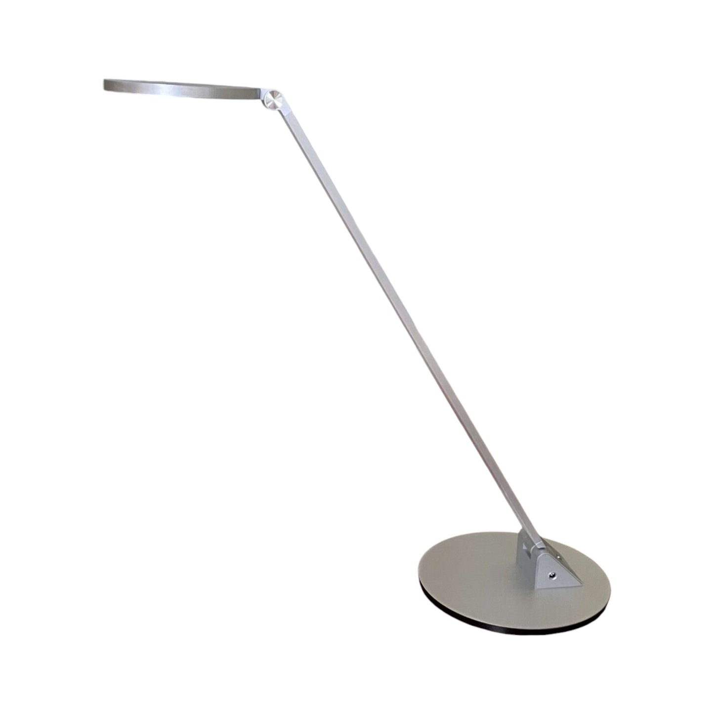 Tensor Slim Line O LED Foldable Desk Lamp, 900 Lm Silver Aluminum Finish 10C-012