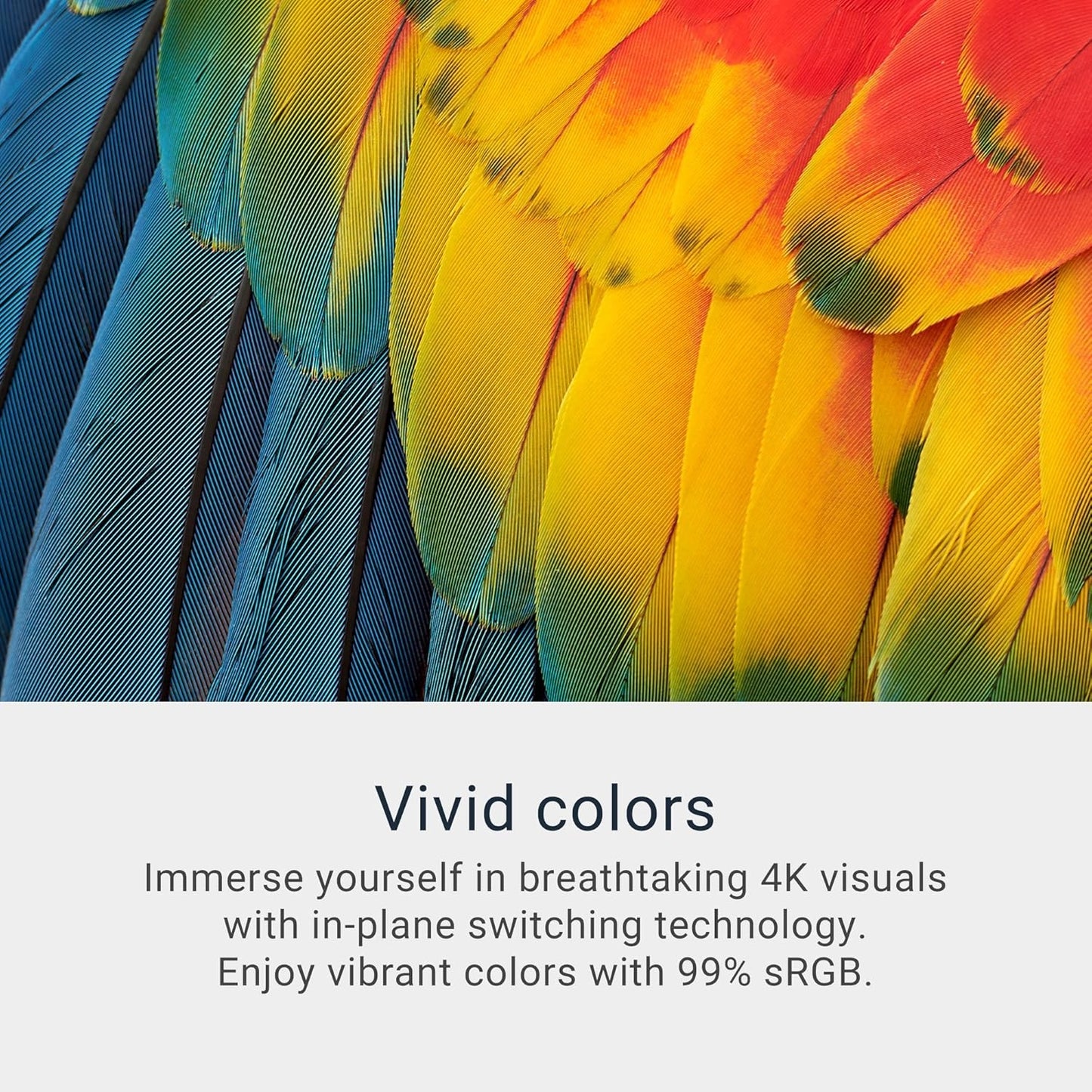 Dell 27 Plus 4K Monitor S2725QS 27: 4K (3840 x 2160) 120Hz 16:9 Display, IPS Panel, AMD FreeSync Premium, sRGB 99%, Integrated Speakers, 1500:1 Contrast Ratio, Comfortview Plus - Ash White