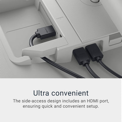 Dell 27 Plus 4K Monitor S2725QS 27: 4K (3840 x 2160) 120Hz 16:9 Display, IPS Panel, AMD FreeSync Premium, sRGB 99%, Integrated Speakers, 1500:1 Contrast Ratio, Comfortview Plus - Ash White