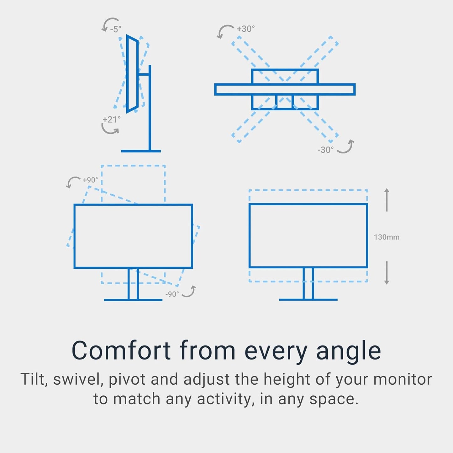 Dell 27 Plus 4K Monitor S2725QS 27: 4K (3840 x 2160) 120Hz 16:9 Display, IPS Panel, AMD FreeSync Premium, sRGB 99%, Integrated Speakers, 1500:1 Contrast Ratio, Comfortview Plus - Ash White