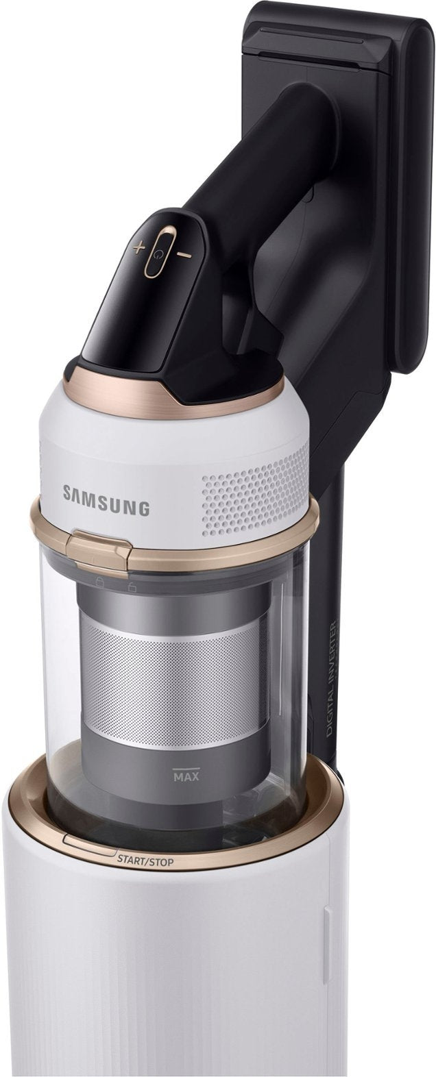 Samsung BESPOKE Jet Cordless Stick Vacuum with All-in-One Clean Station Misty White VS20A9580VW