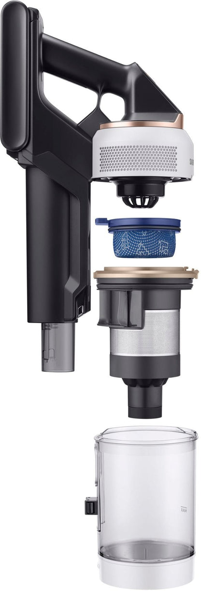 Samsung BESPOKE Jet Cordless Stick Vacuum with All-in-One Clean Station Misty White VS20A9580VW