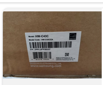 Samsung HW-C43C/ZA 2.1 ch DTS Virtual:X Soundbar 270-Watts w/ Subwoofer