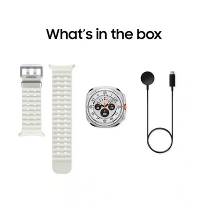 Samsung Galaxy Watch Ultra Titanium Smartwatch 47mm LTE Titanium White (2025) SM-L705UAW1XAA