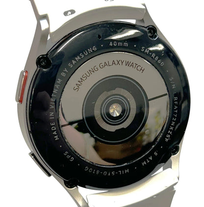 Samsung Galaxy Watch4 40mm Smartwatch Silver SM-R860NZSCXAA