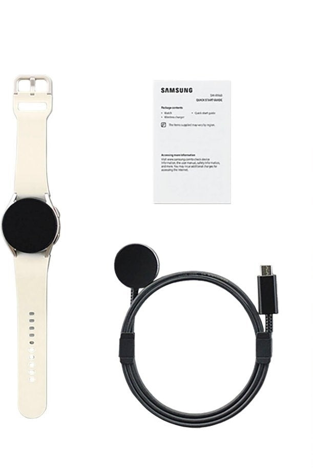 Samsung Galaxy Watch6 Aluminum Smartwatch 40mm BT Cream SM-R930NZEAXAA