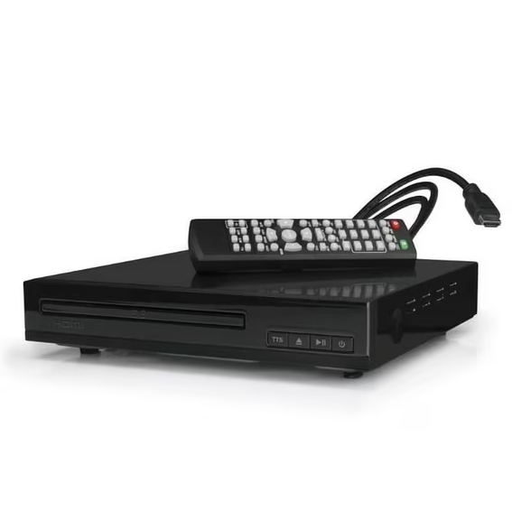 ONN. Upscaling HDMI DVD Player 1080p with Remote Control, Black – ONA19DP005