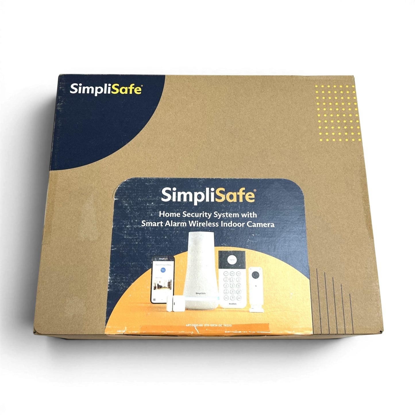 SimpliSafe 6-Pc. Home Security System: Indoor Wireless Security Camera, Entry Sensors KT061-01RUS