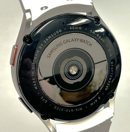 Samsung Galaxy Watch4 Smartwatch 40mm, Bluetooth/Wi-Fi, Silver SM-R860NZSAXAA