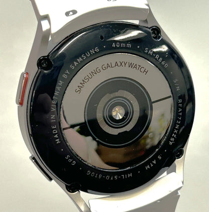 Samsung Galaxy Watch4 40mm Smartwatch Silver SM-R860NZSCXAA
