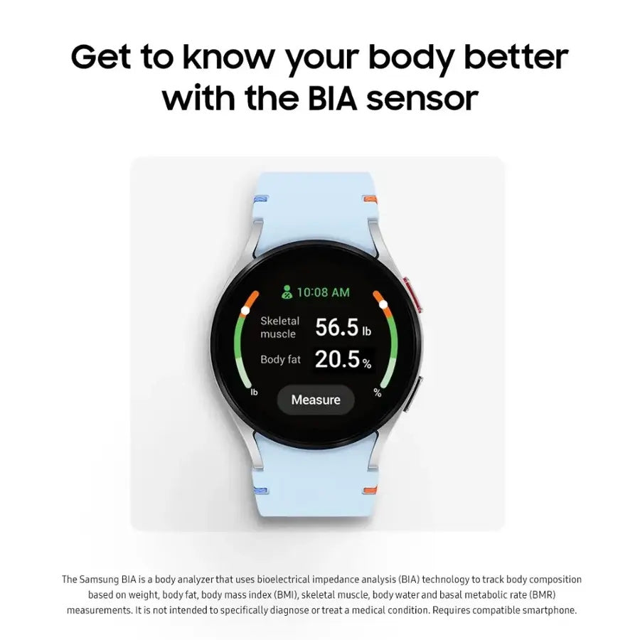 Samsung Galaxy Watch FE Aluminum Smartwatch 40mm LTE with Pink Band Pink Gold SM-R866UIDAXAA