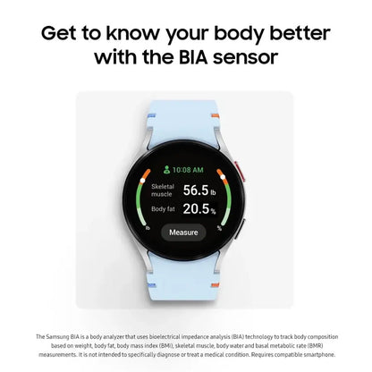Samsung Galaxy Watch FE Aluminum Smartwatch 40mm LTE with Pink Band Pink Gold SM-R866UIDAXAA