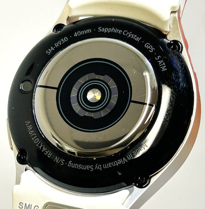 Samsung Galaxy Watch6 Aluminum Smartwatch 40mm BT Cream SM-R930NZEAXAA