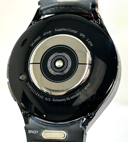 Samsung Galaxy Watch6 Classic Stainless Steel Smartwatch 47mm BT Black SM-R960NZKAXAA