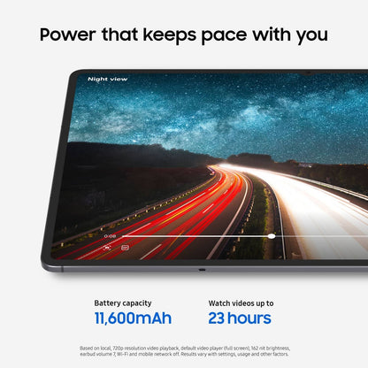 Samsung Galaxy Tab S11 Ultra 14.6" AMOLED 1TB 16GB RAM Wi-Fi 7, Bluetooth, 1x USB-C 3.2 w/ S-Pen Silver SM-X930NZSIXAR