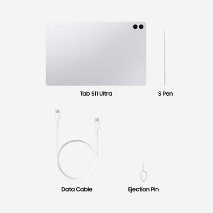 Samsung Galaxy Tab S11 Ultra 14.6" AMOLED 1TB 16GB RAM Wi-Fi 7, Bluetooth, 1x USB-C 3.2 w/ S-Pen Silver SM-X930NZSIXAR